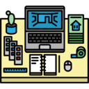 office,profession,desk,workspace,utensils,interior designer